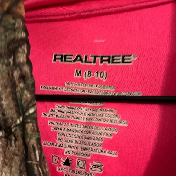 Realtree Camo Hoodie Medium - Picture 2 of 3